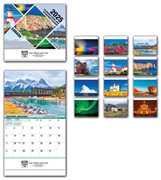 2025 Canadian Theme Wall Calendar